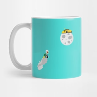 Lambo on moon - Ethereum Mug